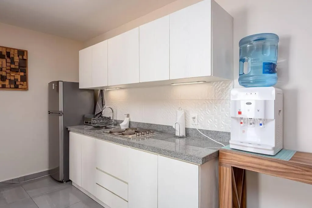 5Mins To Beach+Pool+Kingbed+Freedisneyplus Playa del Carmen Apartment