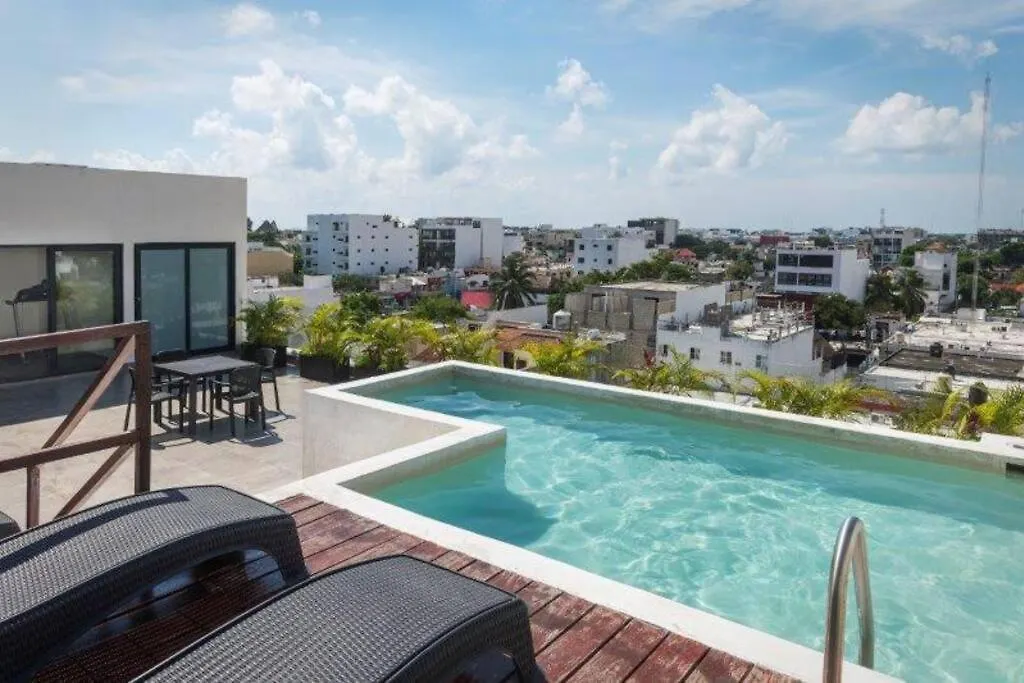 Apartment 5Mins To Beach+Pool+Kingbed+Freedisneyplus Playa del Carmen Mexico