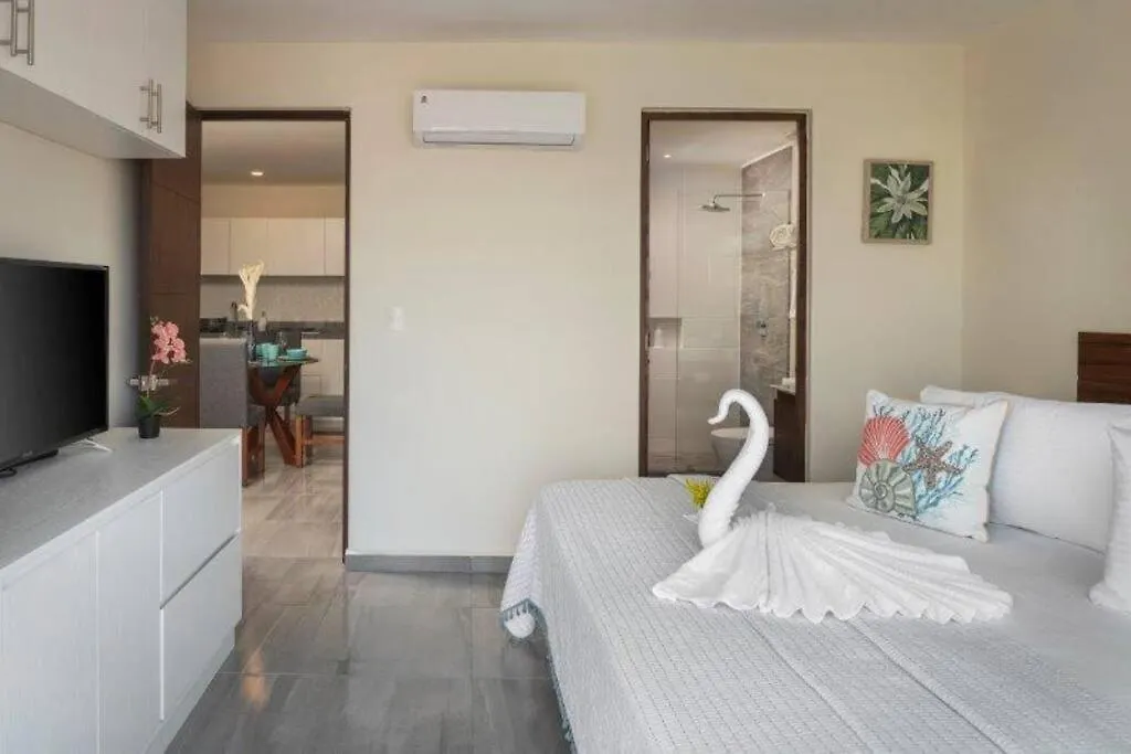 5Mins To Beach+Pool+Kingbed+Freedisneyplus Playa del Carmen Mexico