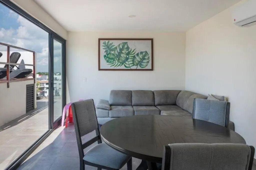 Apartment 5Mins To Beach+Pool+Kingbed+Freedisneyplus Playa del Carmen