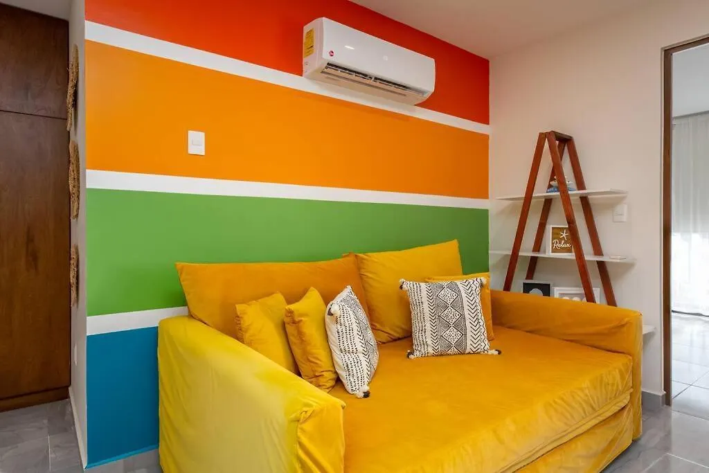 Apartment 5Mins To Beach+Pool+Kingbed+Freedisneyplus Playa del Carmen